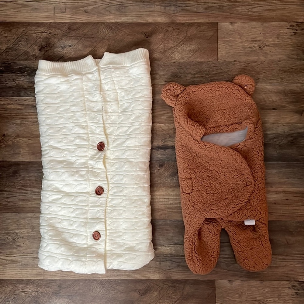 Baby sleep sacks (never used)